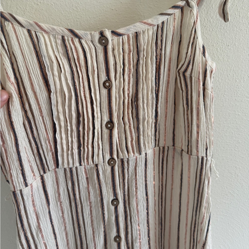 Veronica Beard Cotton Striped Maxi Dress XS - Picture 3 of 11